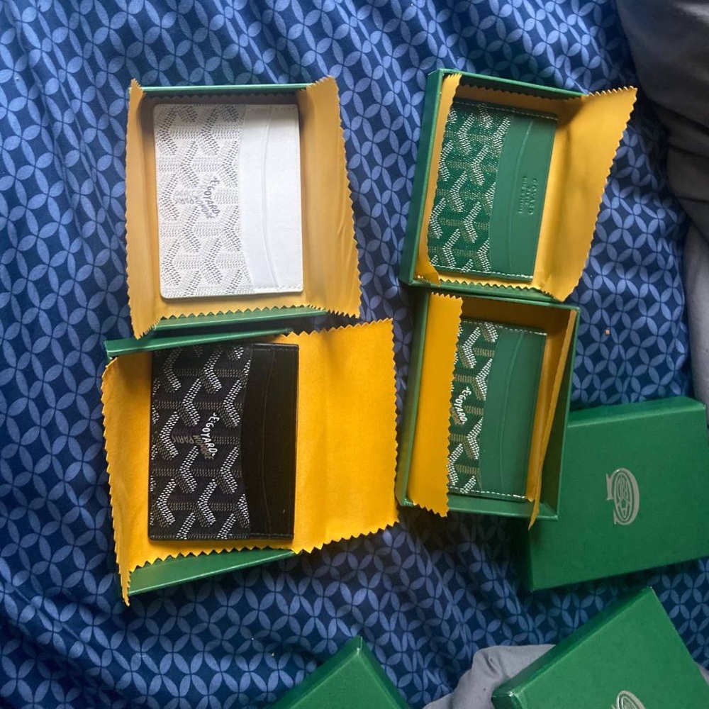 Goyard wallets for under retail